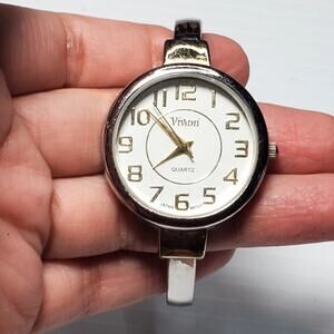 Vivani PC21J Lady Cuff Watch Untested Large Face Casual